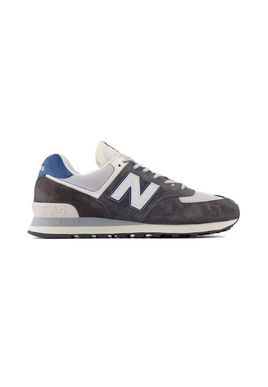 Scarpe da ginnastica pelle grigie 574 New Balance A25 U574NVE BLACK CEMENTBLACK CEMENT NEW BALANCE 