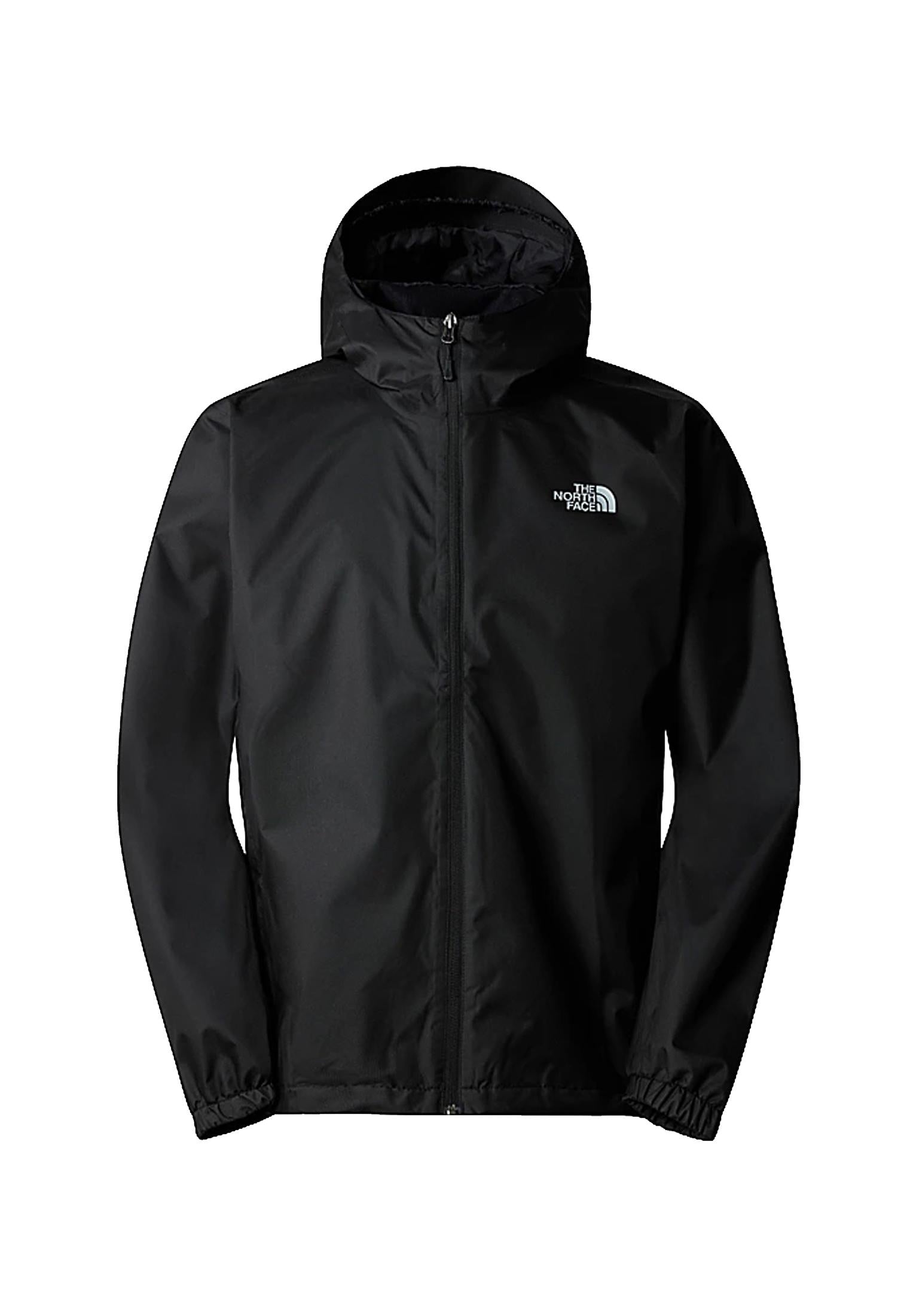 Giacca con cappuccio nera antipioggia e antivento Quest The North Face P24 NF00A8AZJK31 NFJK3NFJK3 THE NORTH FACE 