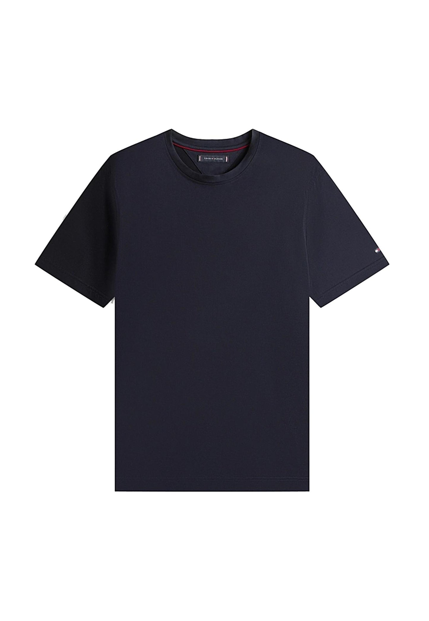T-shirt blu scuro girocollo cotone Smart Casual Tommy Hilfiger A25 MW0MW39779DW5 DW5DW5 TOMMY HILFIGER 