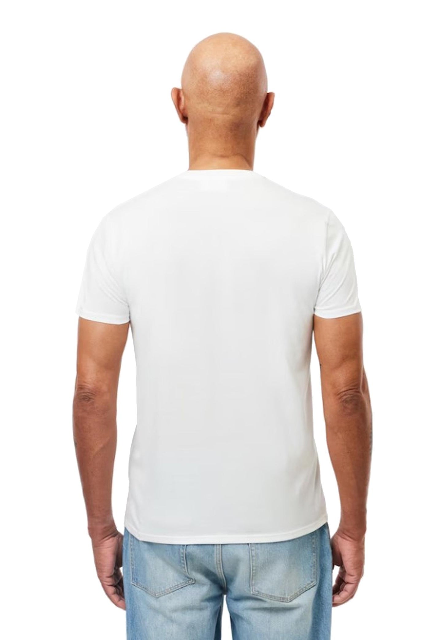 T-shirt girocollo classica bianca cotone Lacoste A25 TH6709 001001 LACOSTE 