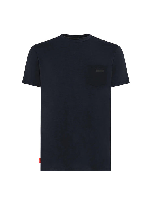 T-shirt girocollo blu traspirante Revo RRD P26 26200 6060 RRD 