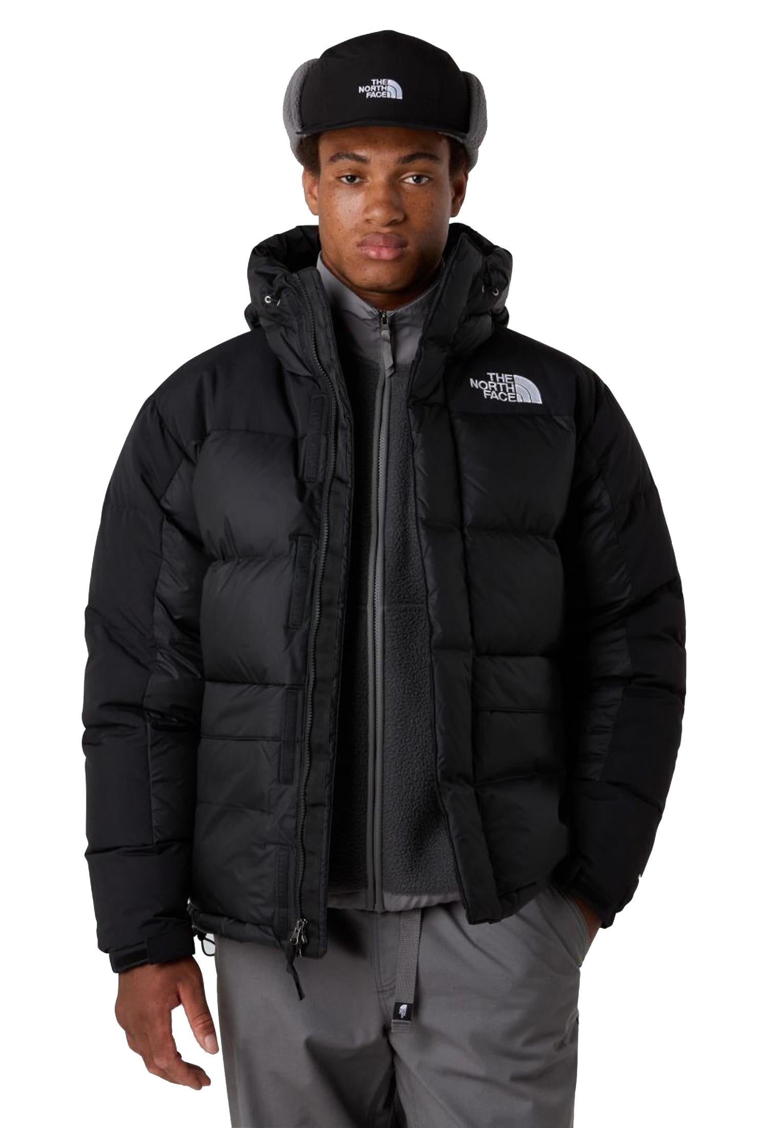 Giubbotto Parka piumino nero con cappuccio Himalayan The North Face A25 NF0A4QYXGOF1 NFGOFNFGOF THE NORTH FACE 