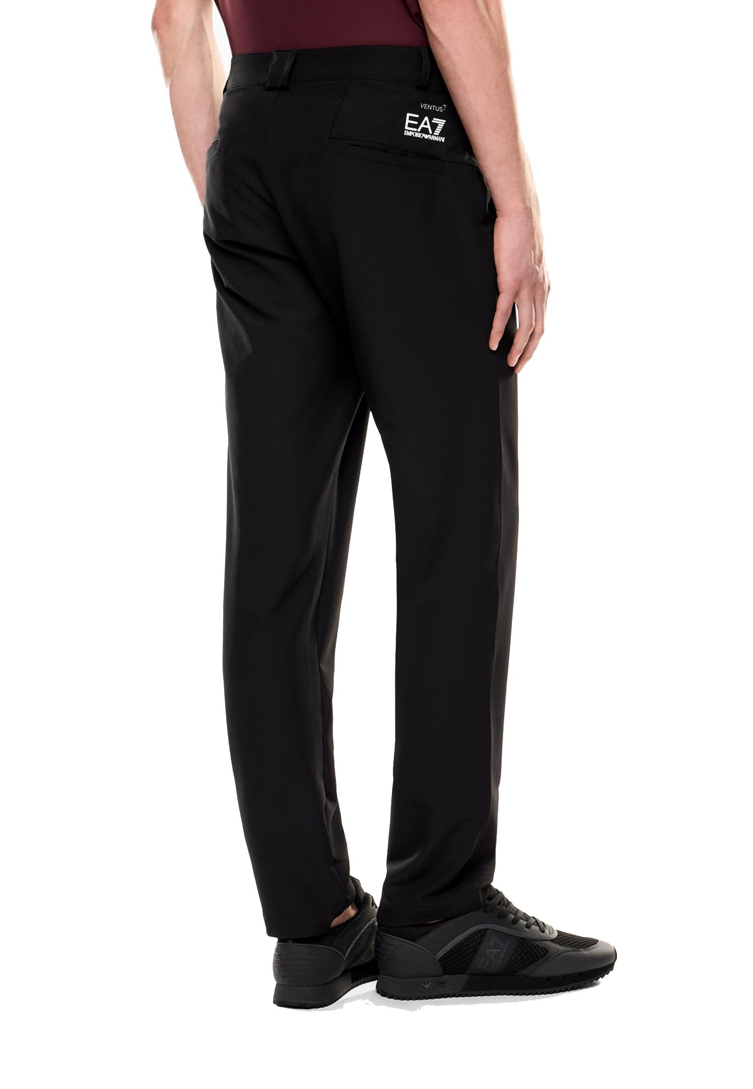Pantaloni neri tecnici golf sportivi Ventus7 EA7 Armani Exchange A25 7M000195 AF13554 UC001UC001 EA7 