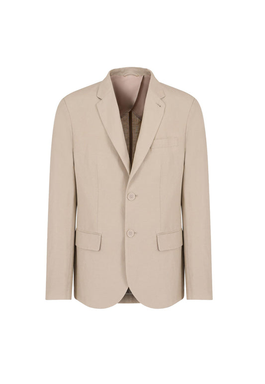 Giacca blazer monopetto beige Armani Exchange P26 8NZG15 ZNFNZ 17241724 ARMANI EXCHANGE 