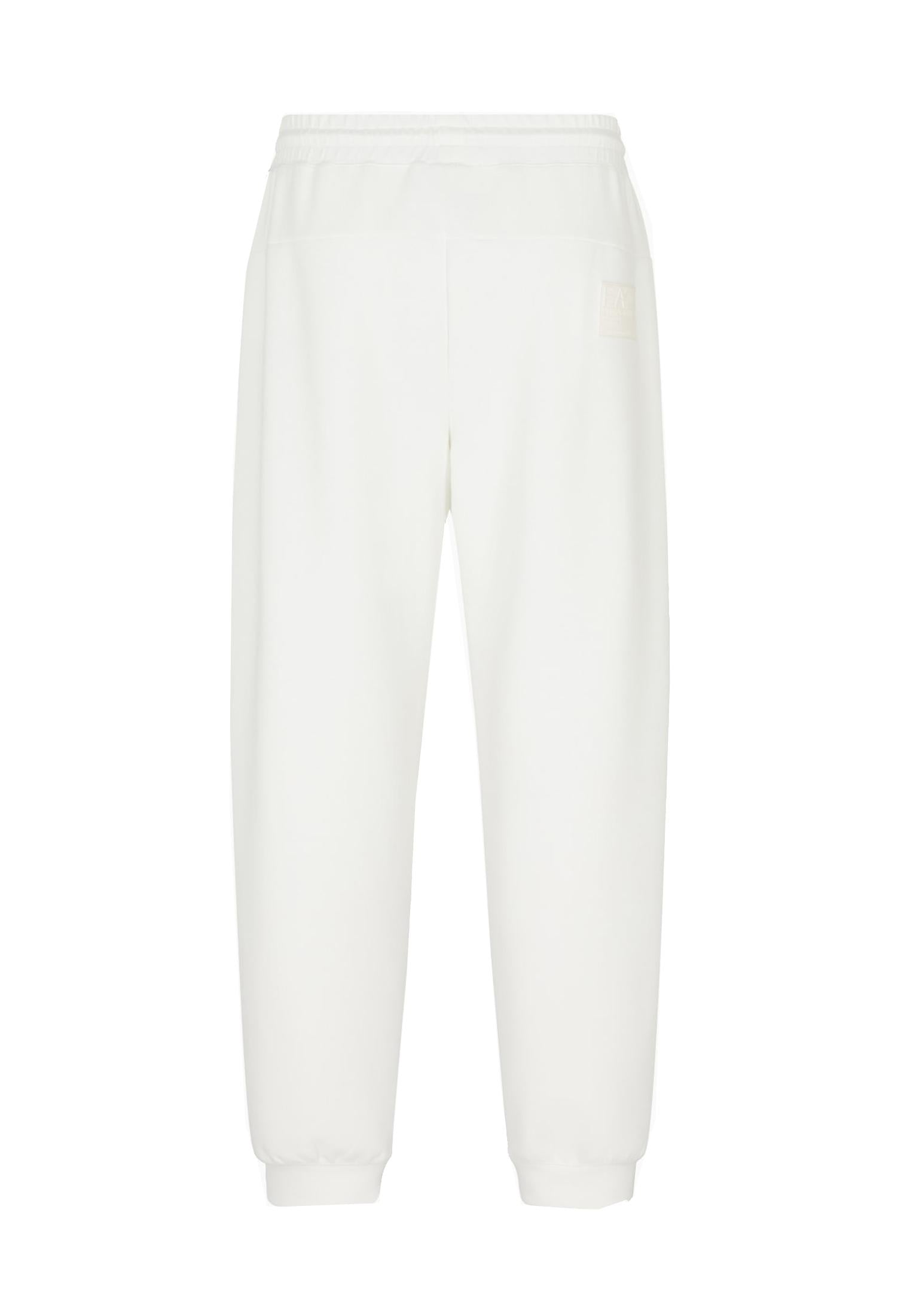 Pantaloni bianchi jogger sportivi EA7 Armani A25 7X000132 AF13790 U1105U1105 EA7 