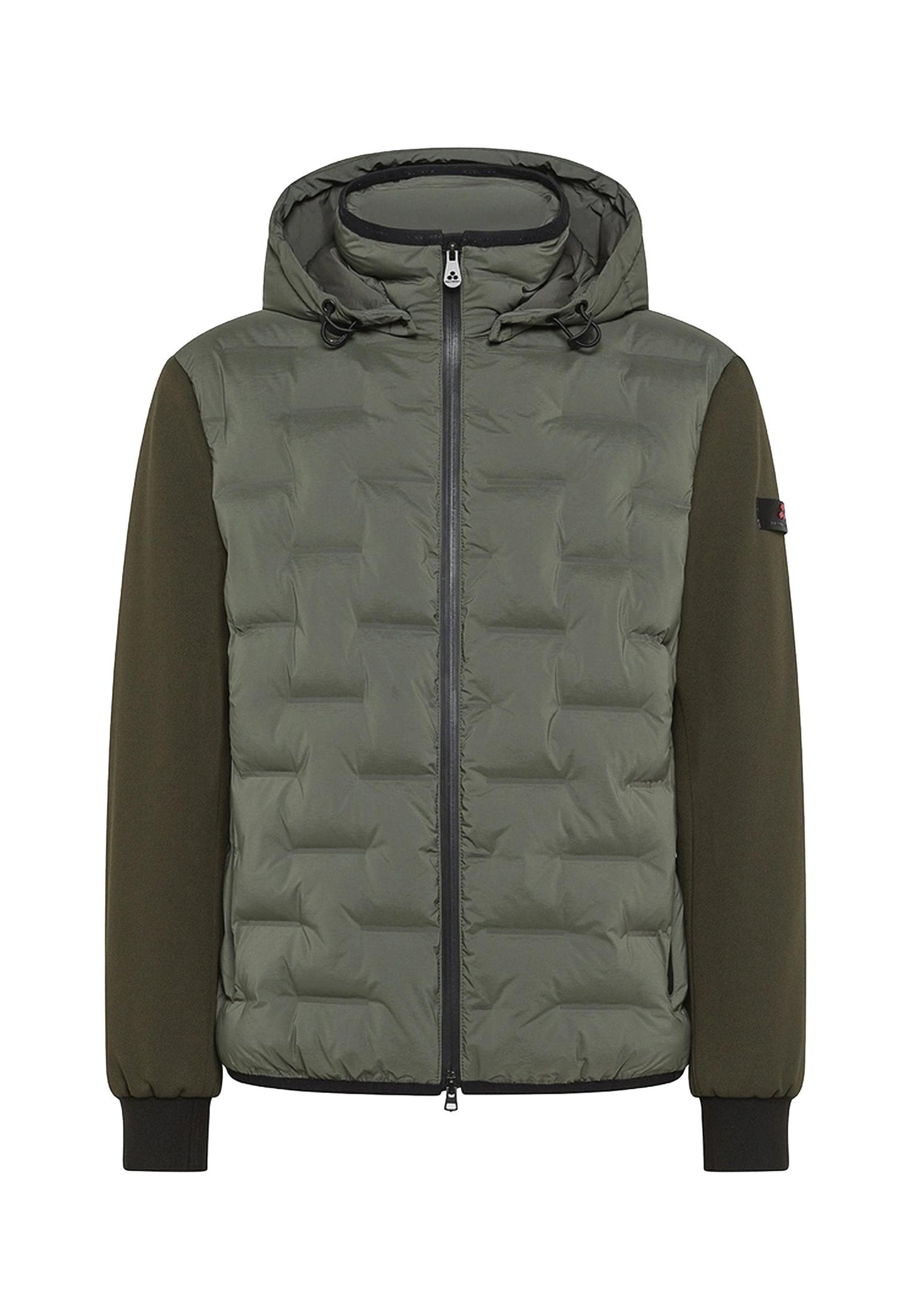 Giacca trapuntato verde oliva bimateriale Holzer Peuterey A25 PEU5206 01191802 690690 PEUTEREY 