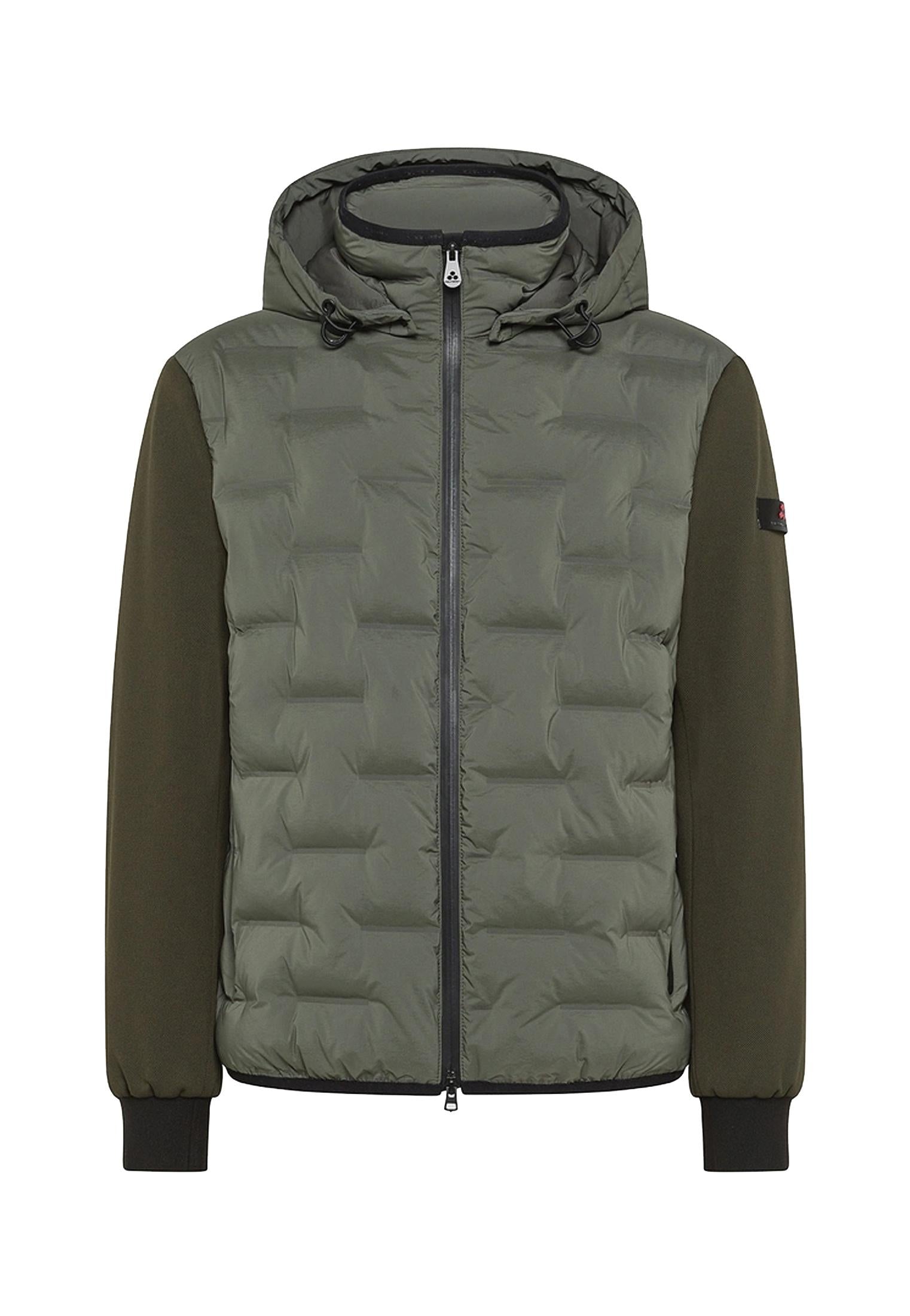 Giacca trapuntato verde oliva bimateriale Holzer Peuterey A25 PEU5206 01191802 690690 PEUTEREY 