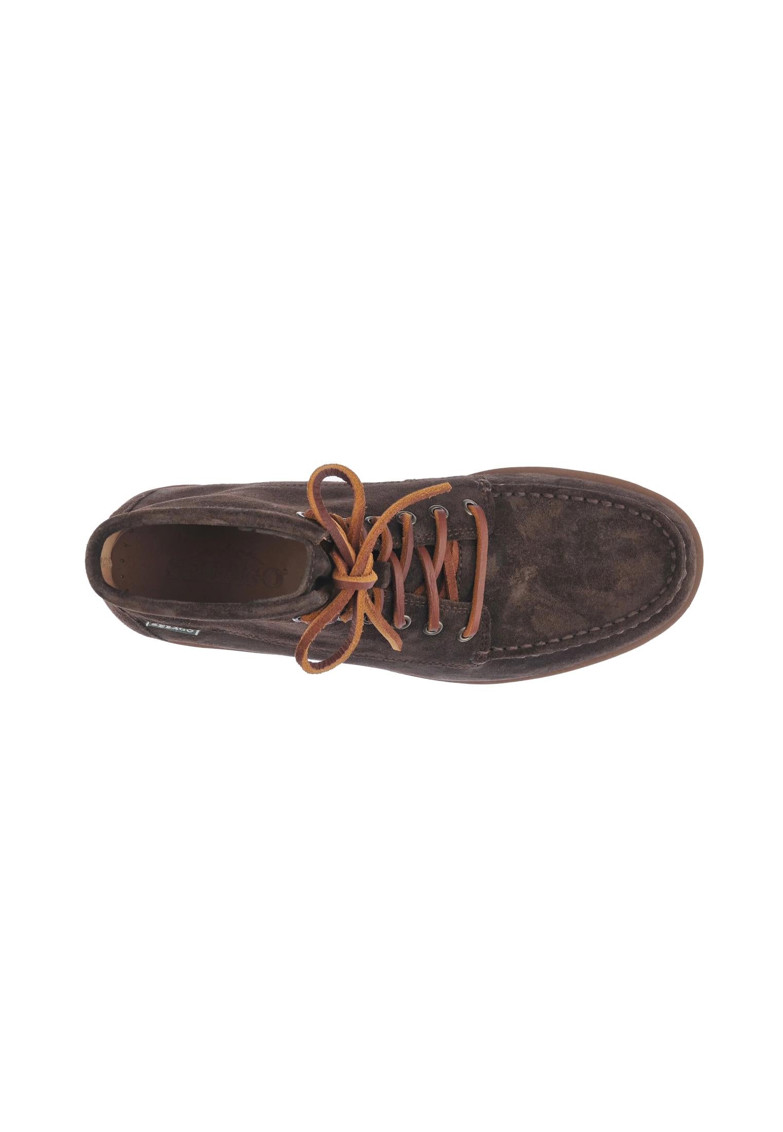 Scarponcino Stivaletto pelle marrone suede Sebago A25 76111SW 901901 SEBAGO 