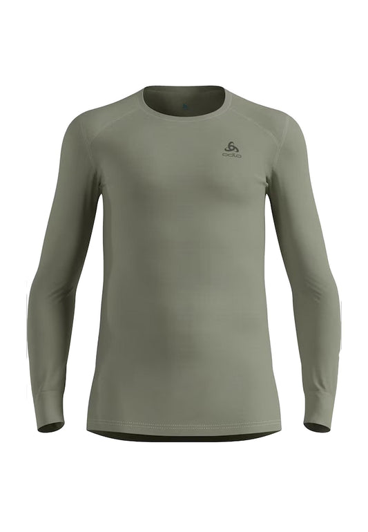 Maglia maniche lunghe sportiva allenamento verde Active Warm Odlo A25 159102 1087610876 ODLO 