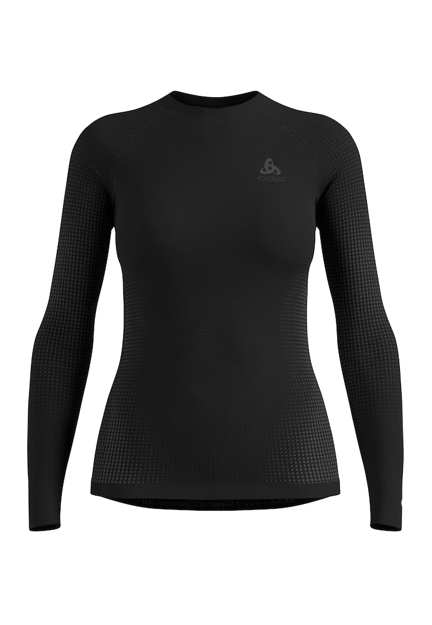 Maglia maniche lunghe nera sportiva allenamento donna Active Warm Odlo A25 196191 6021260212 ODLO 