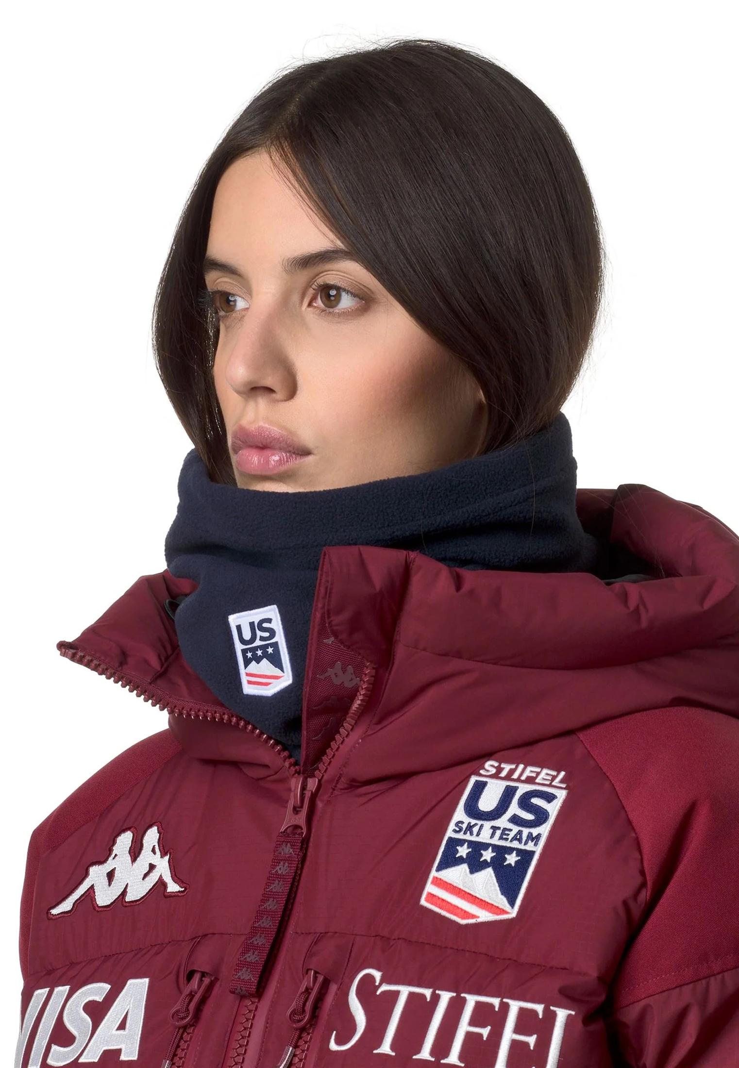 Sciarpa scaldacollo blu unisex Cold US Kappa A25 331T74W XVXXVX KAPPA SKI 