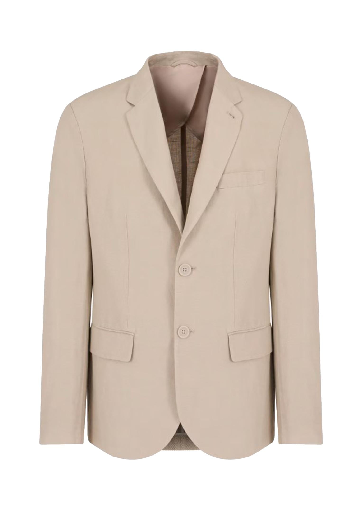 Giacca monopetto beige misto lino Armani Exchange P25 8NZG15ZNFNZ 17241724 ARMANI EXCHANGE 