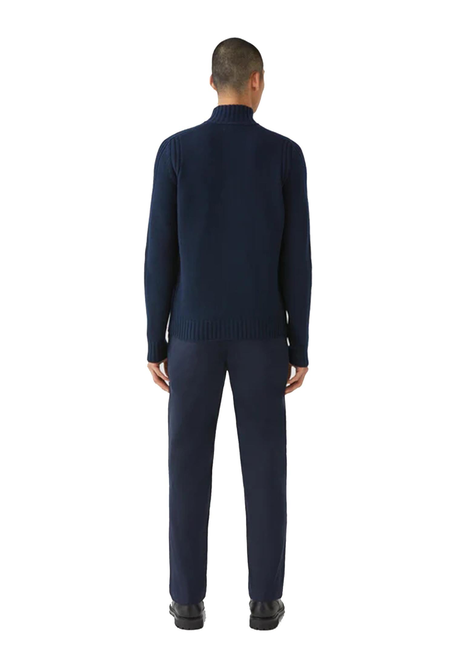 Maglione full zip blu scuro cardigan Belstaff A25 102936 DKINK BELSTAFF 