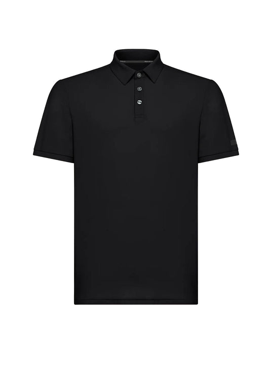 Polo a mezze maniche blu elasticizzata traspirante Square RRD P26 26224 6060 RRD 