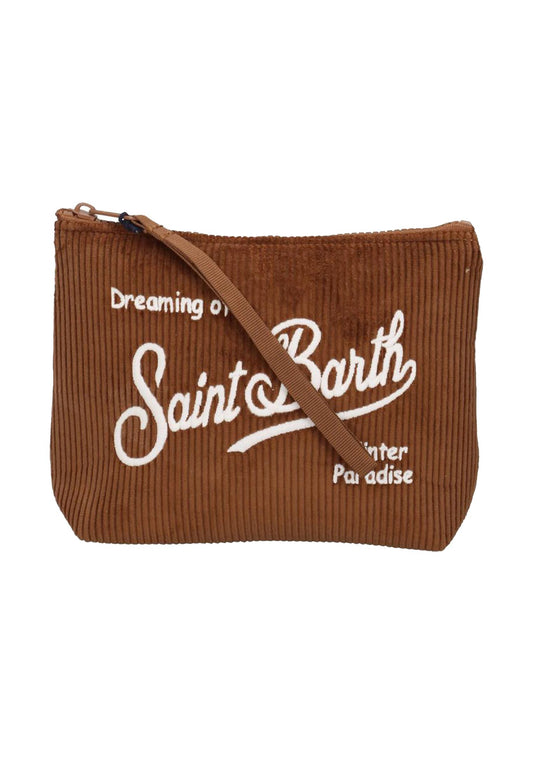 Pochette da viaggio marrone unisex Aline MC2 Saint Barth A25 ALI0024 01042I01042I MC2 