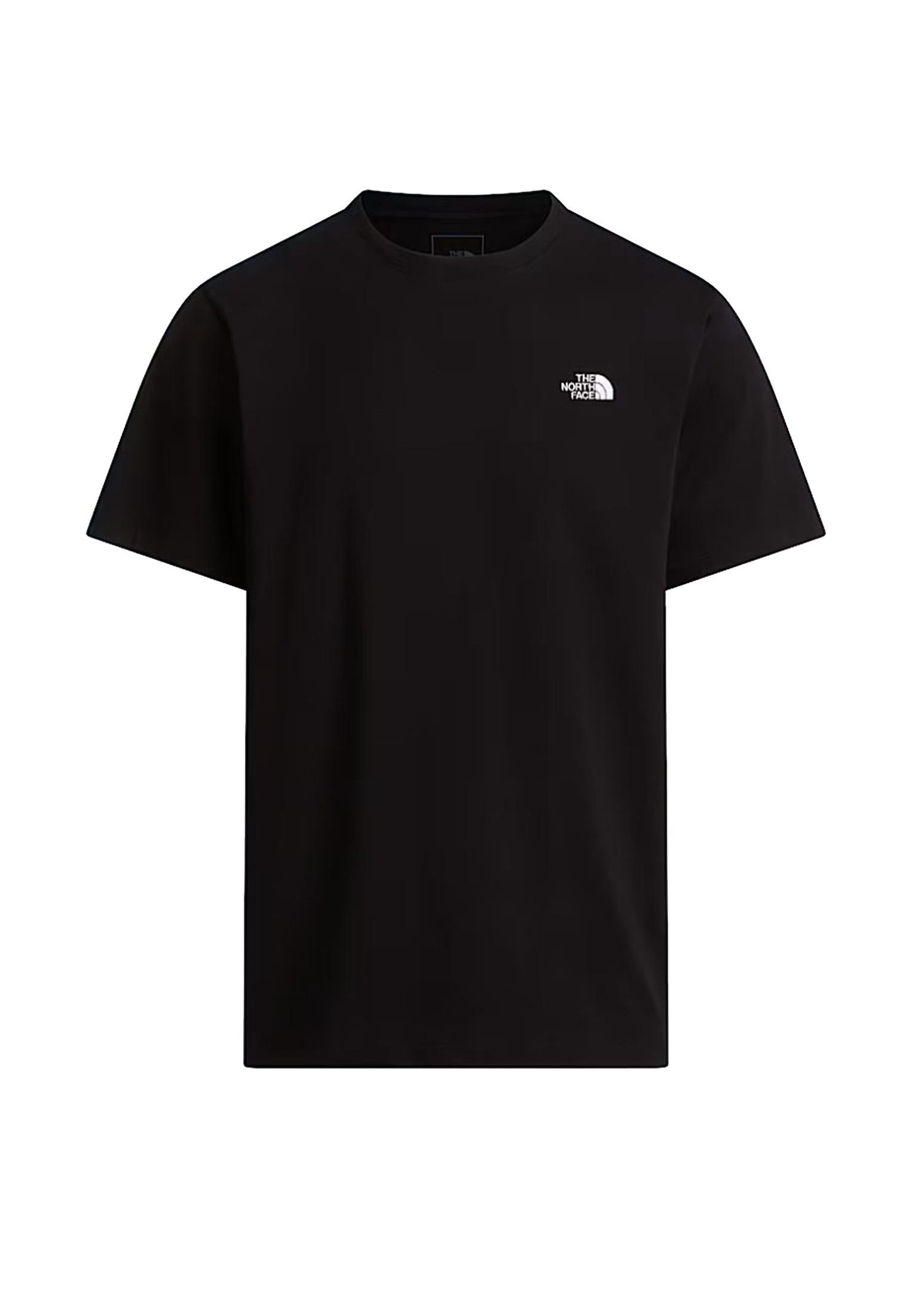 T-shirt giricollo nera cotone Evolution Simple Dome The North Face P26 NF0A8CZ2JK31 NFJK3NFJK3 THE NORTH FACE 
