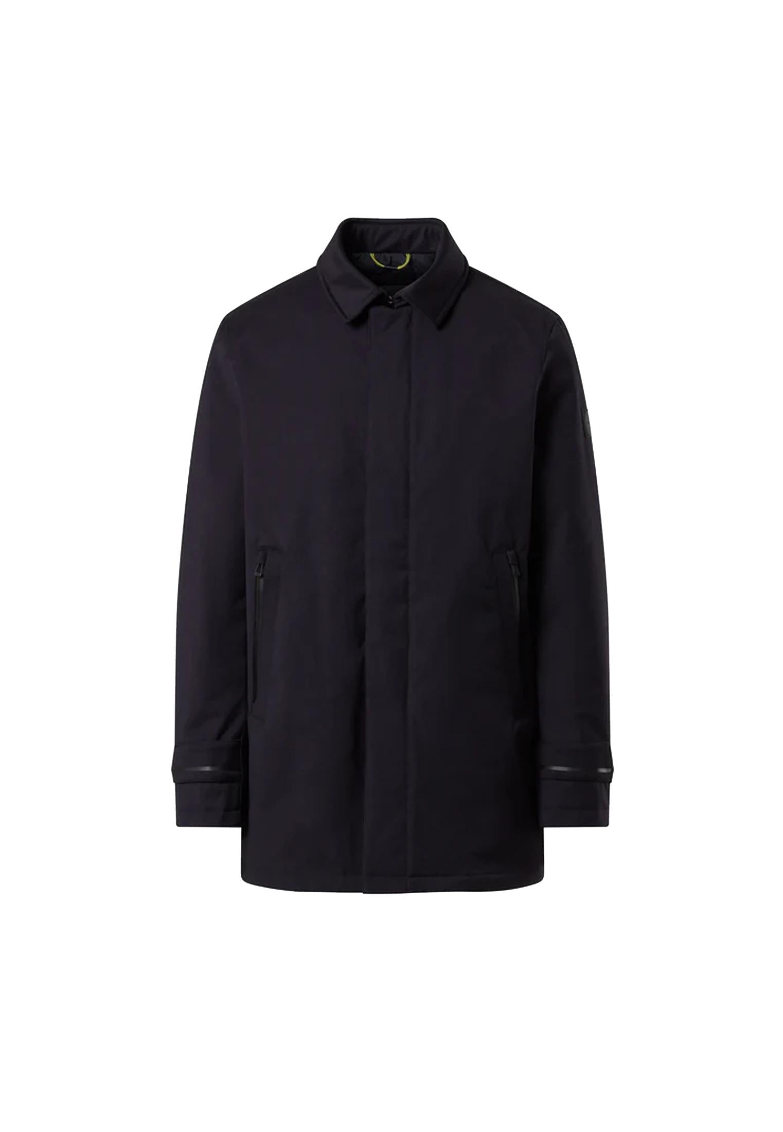 Giubbotto Trench blu misto lana Horizon North Sails A25 603394 08020802 NORTH SAILS 