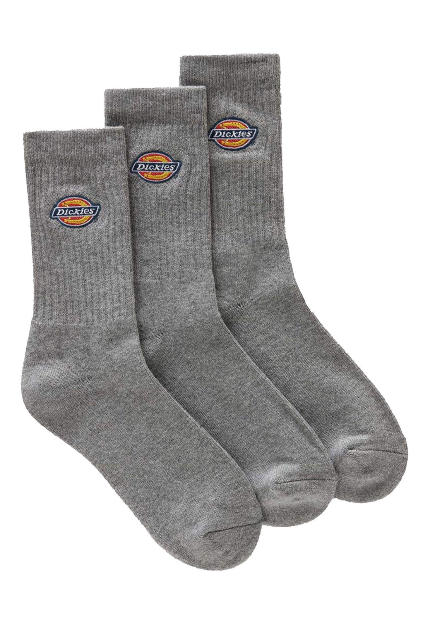 Set di tre paia calze grige con logo Dickies A24 DK0A4X82GYM1 DKGYMDKGYM DICKIES 