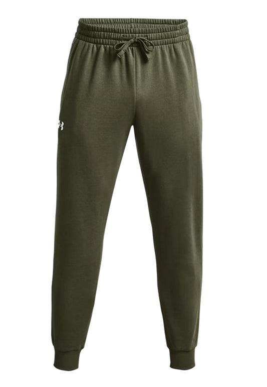 Pantalone tuta jogger verde Rival Fleece Under Armour A25 77-1379774 03900390 UNDER ARMOUR 