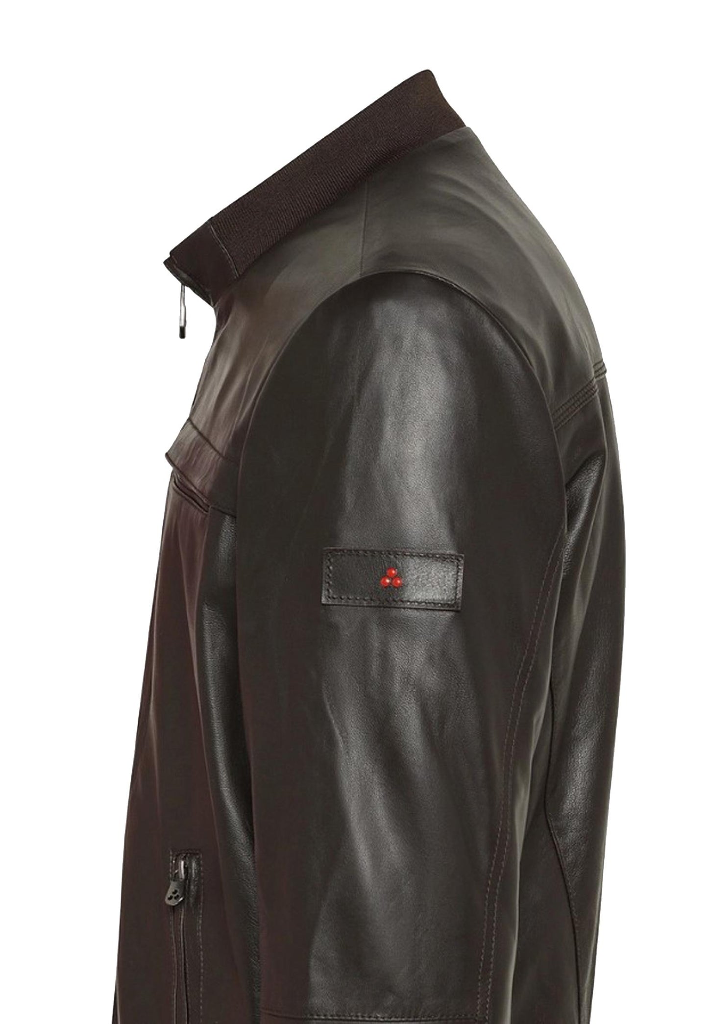 Giacca biker pelle marrone Sands Leather WS 06 Peuterey A24