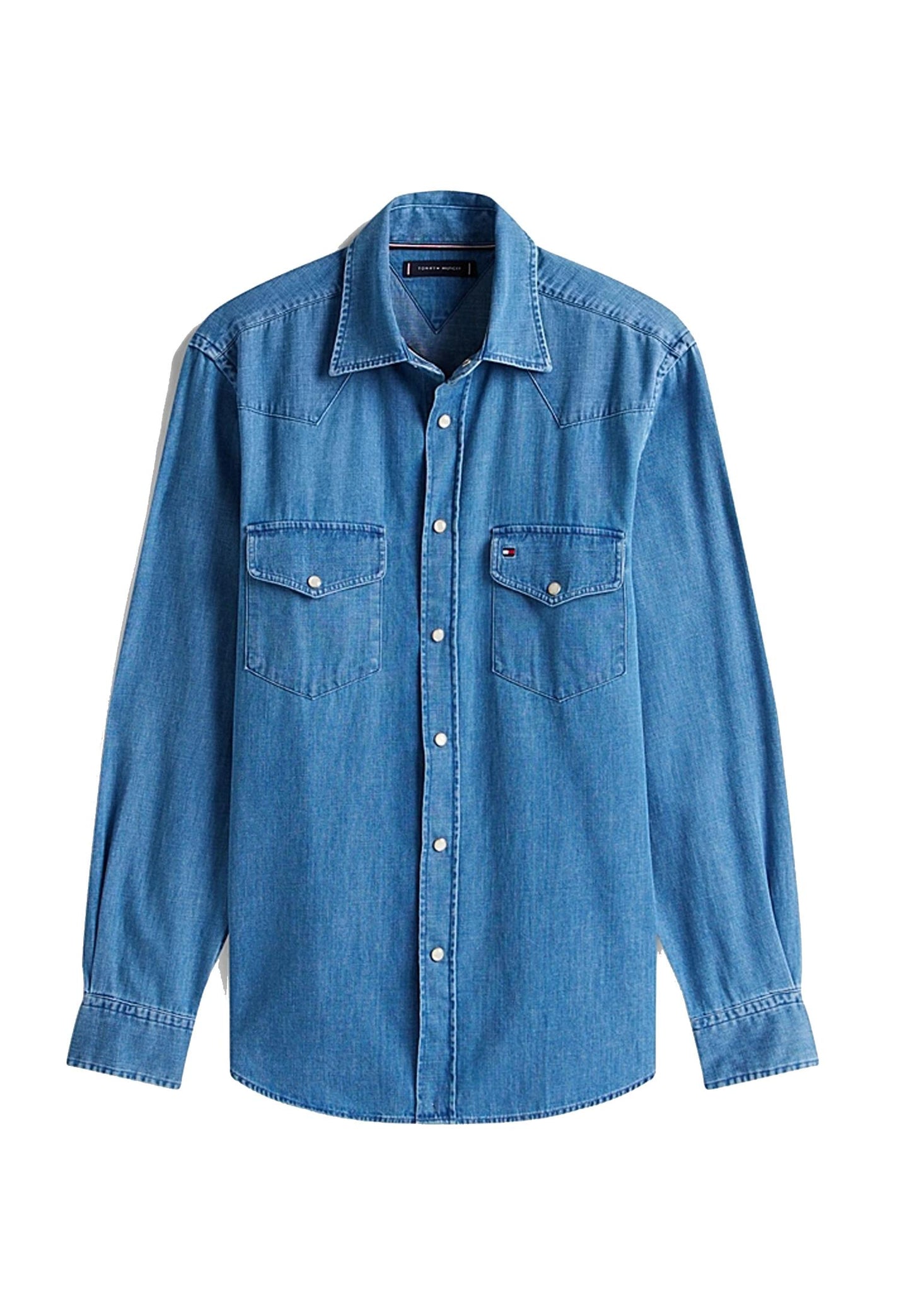 Camicia leggera denim cotone western regular fit Tommy Hilfiger A25 MW0MW394291A4 1A41A4 TOMMY HILFIGER 