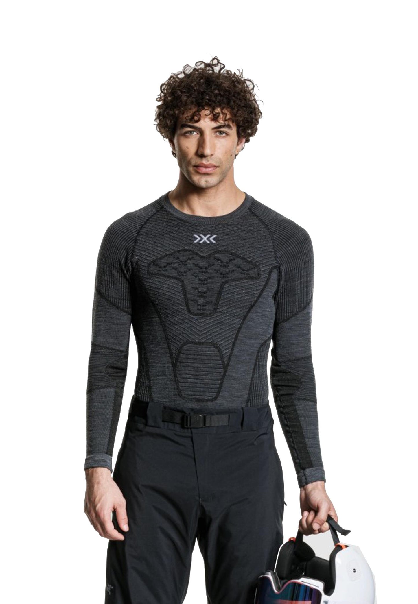 Maglietta termica lana grigia sottosci Symbio Merino X-Bionic A25 XM-YTB2W24M G810G810 X-BIONIC 