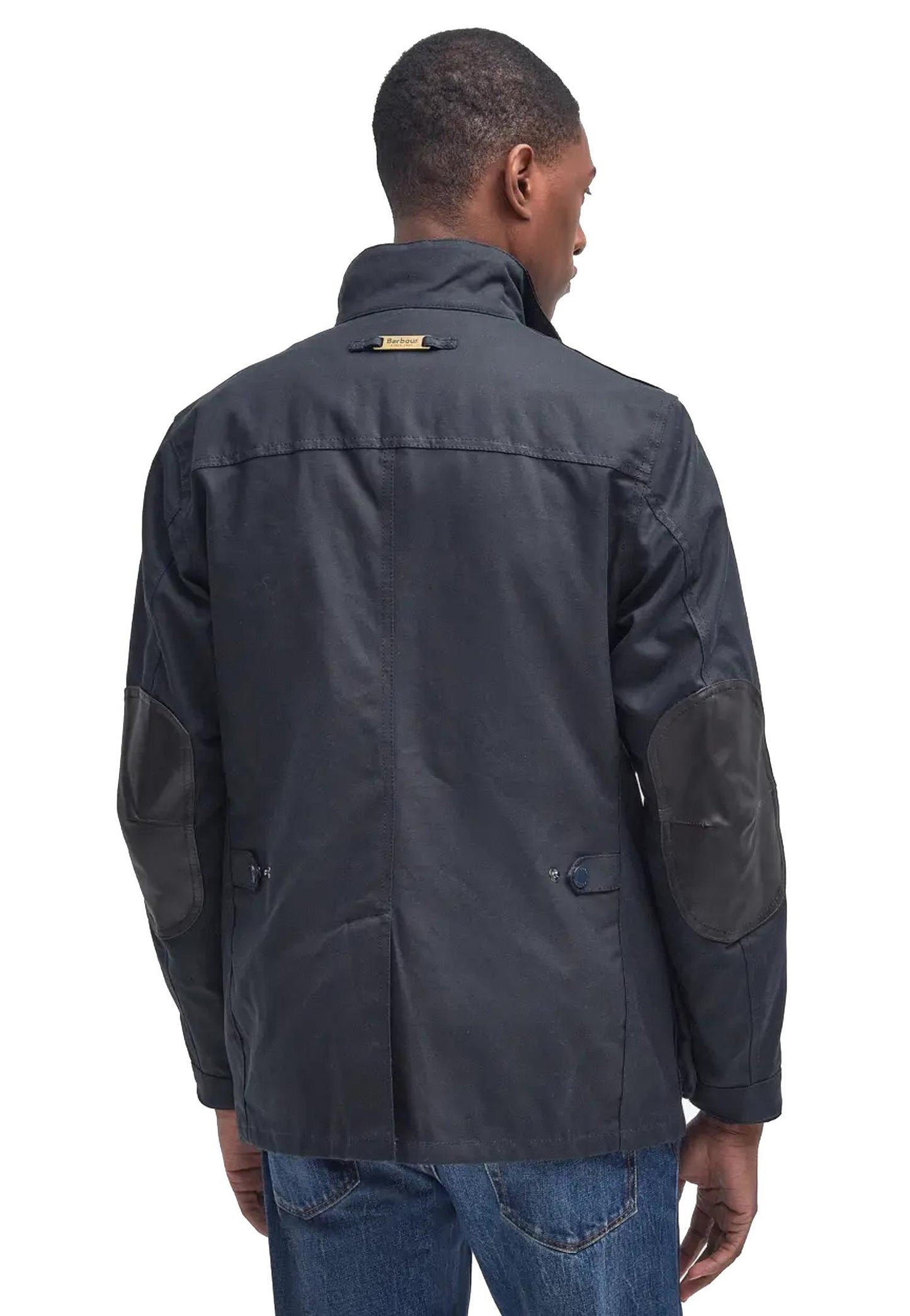 Giacca cotone cerato blu Ogston Barbour A25 252MMWX0700 NY51NY51 BARBOUR 