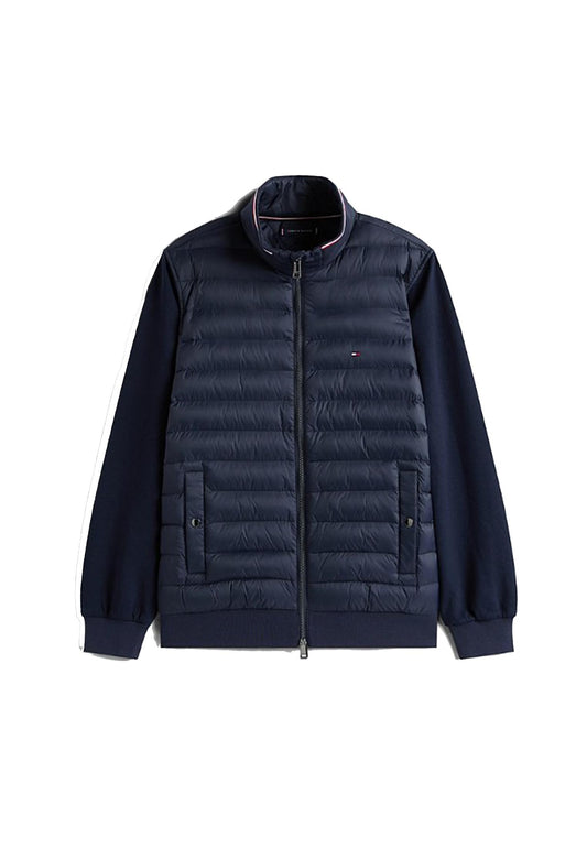 Giacca con zip trapuntato leggeto blu Tommy Hilfiger P26 MW0MW41329DW5 DW5DW5 TOMMY HILFIGER PRE 