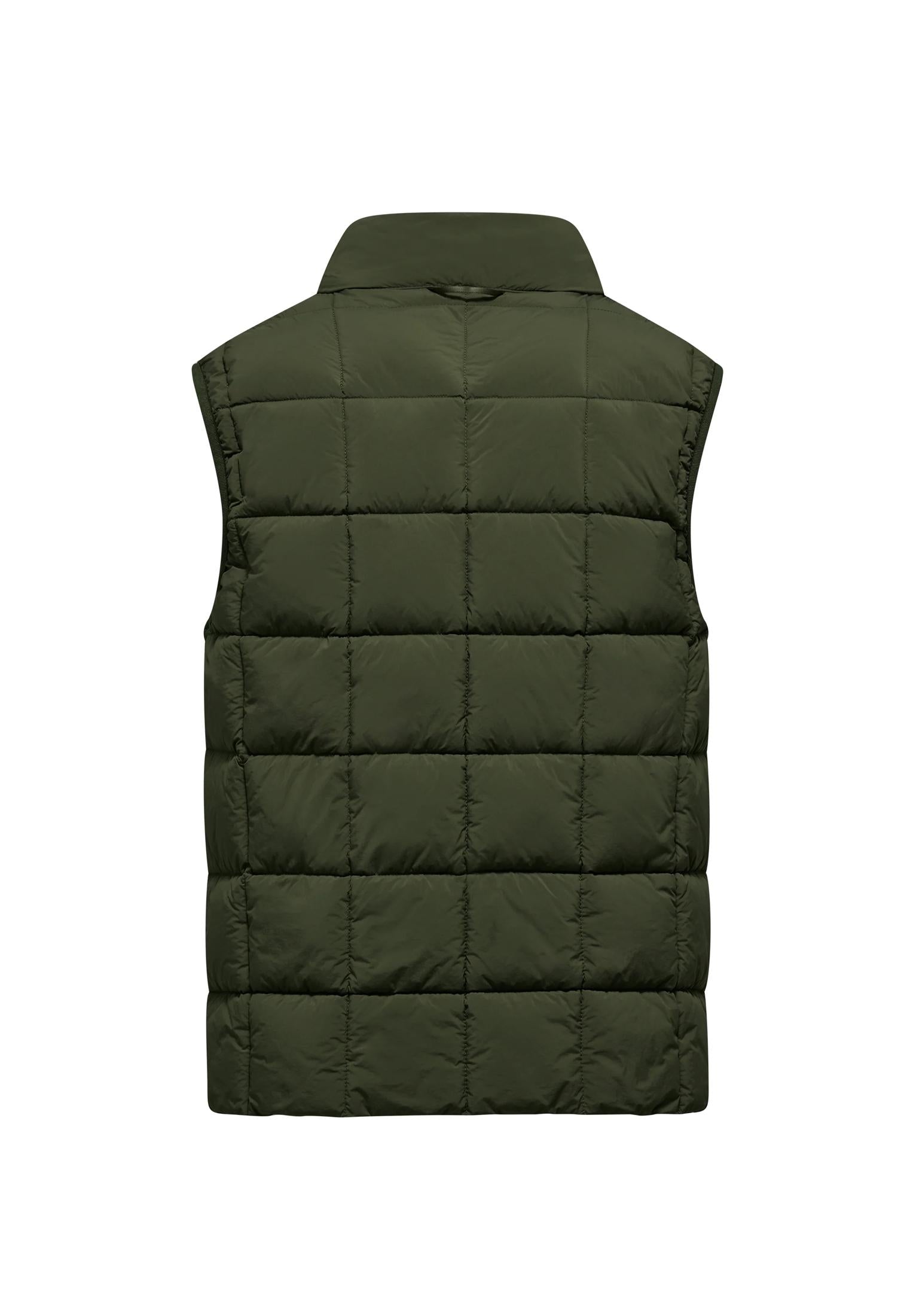 Gilet smanicato imbottito verde Invicta A25 VM257-SNL5 341341 INVICTA 