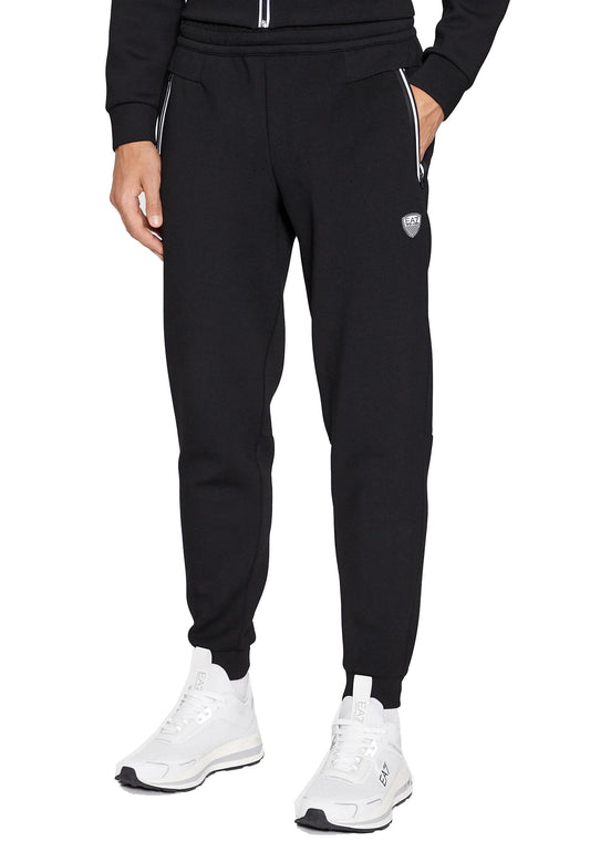 Pantaloni neri tuta sportivi EA7 Armani A25 8NPP63 PJ4EZ 12001200 EA7 