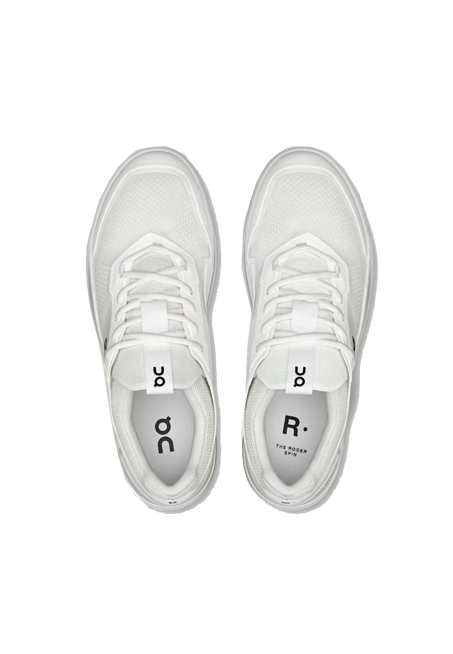 Scarpe sneaker donna bianca The Roger Spin On P25 3WD11480462 WHITE BLACKWHITE BLACK ON 