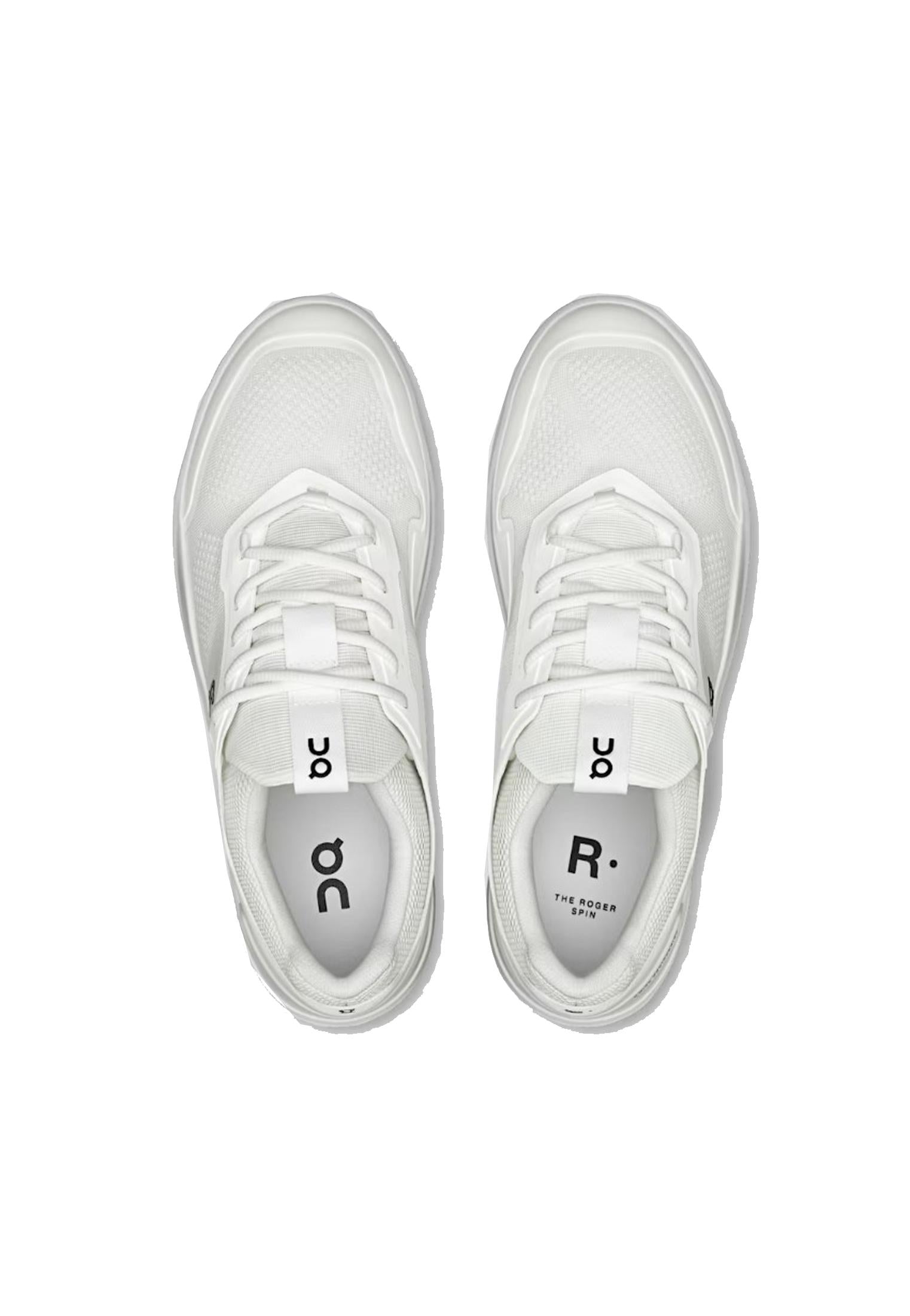 Scarpe sneaker donna bianca The Roger Spin On P25 3WD11480462 WHITE BLACKWHITE BLACK ON 