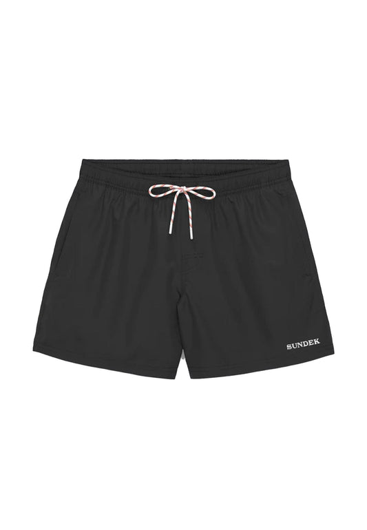 Costume da bagno shorts corti mare neri Sundek P26 M734BDRT300 M6S04200400 SUNDEK 