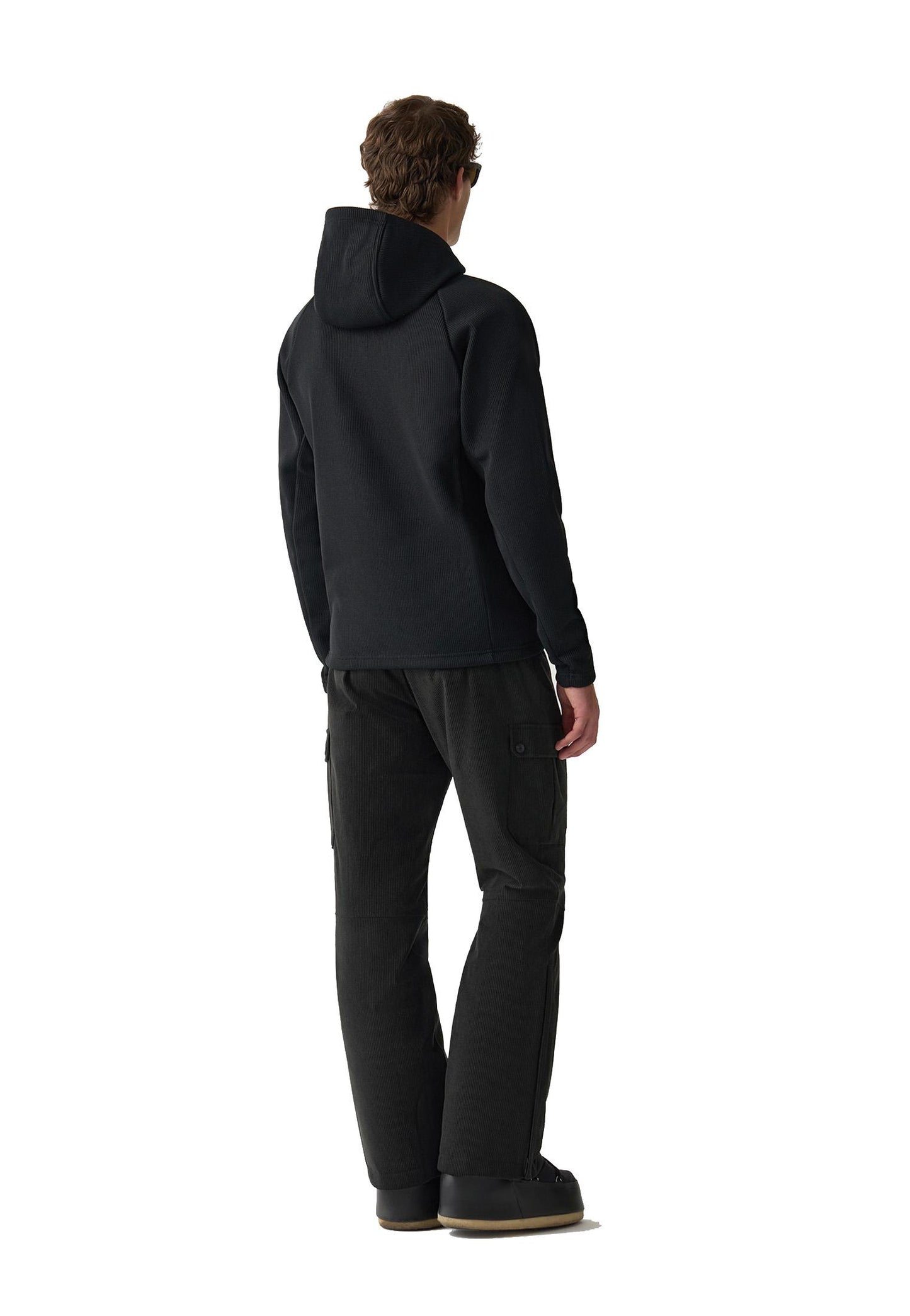 Felpa con cappuccio pile tricot nero sci termico Colmar A25 8349 4RW99 COLMAR 