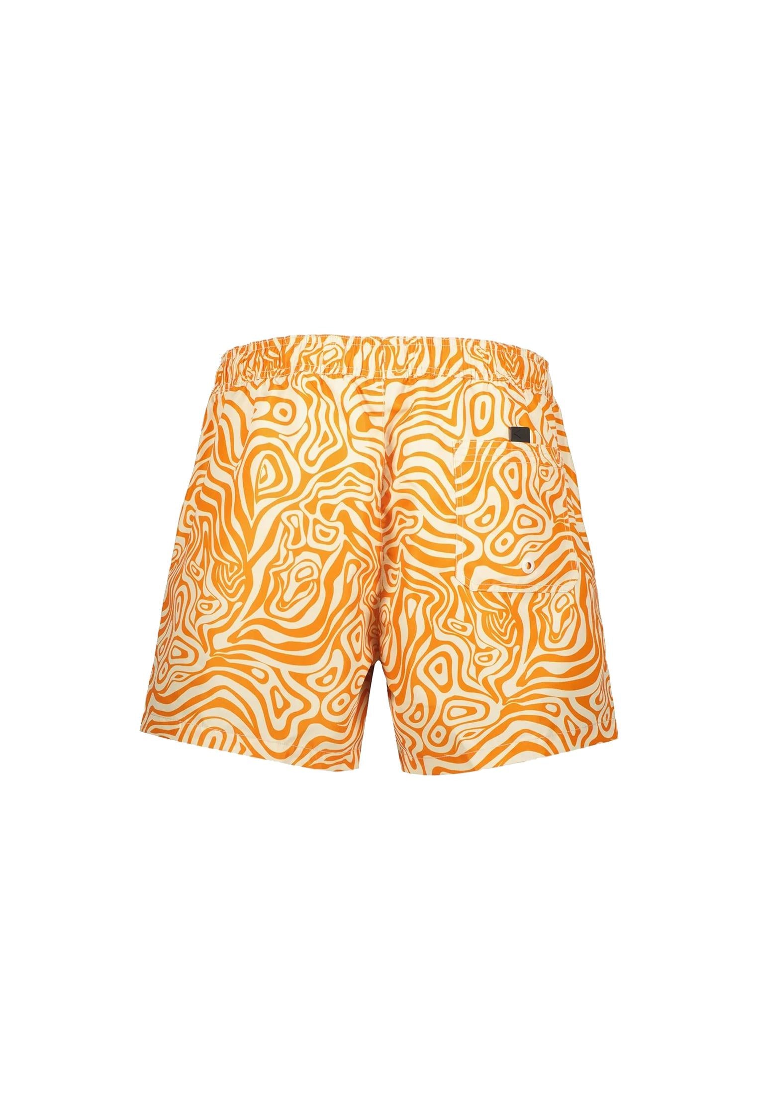 Costume da bagno pantaloncino mare Volley Marble arancione Bear P26 BM641S26 VA1VA1 BEAR 