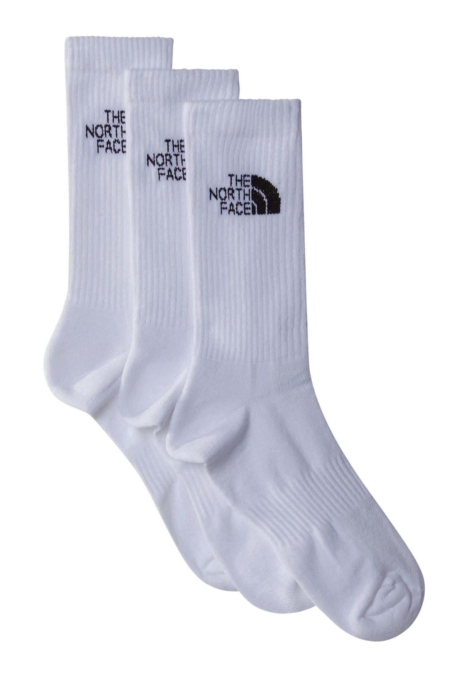 Set di 3 paia calze in poliestere con logo bianche The North Face A24 NF0A882HFN41 NFFN4NFFN4 THE NORTH FACE 