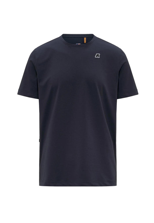 T-shirt girocollo blu Sergine K-Way P26 K5137QW K89K89 K-WAY 