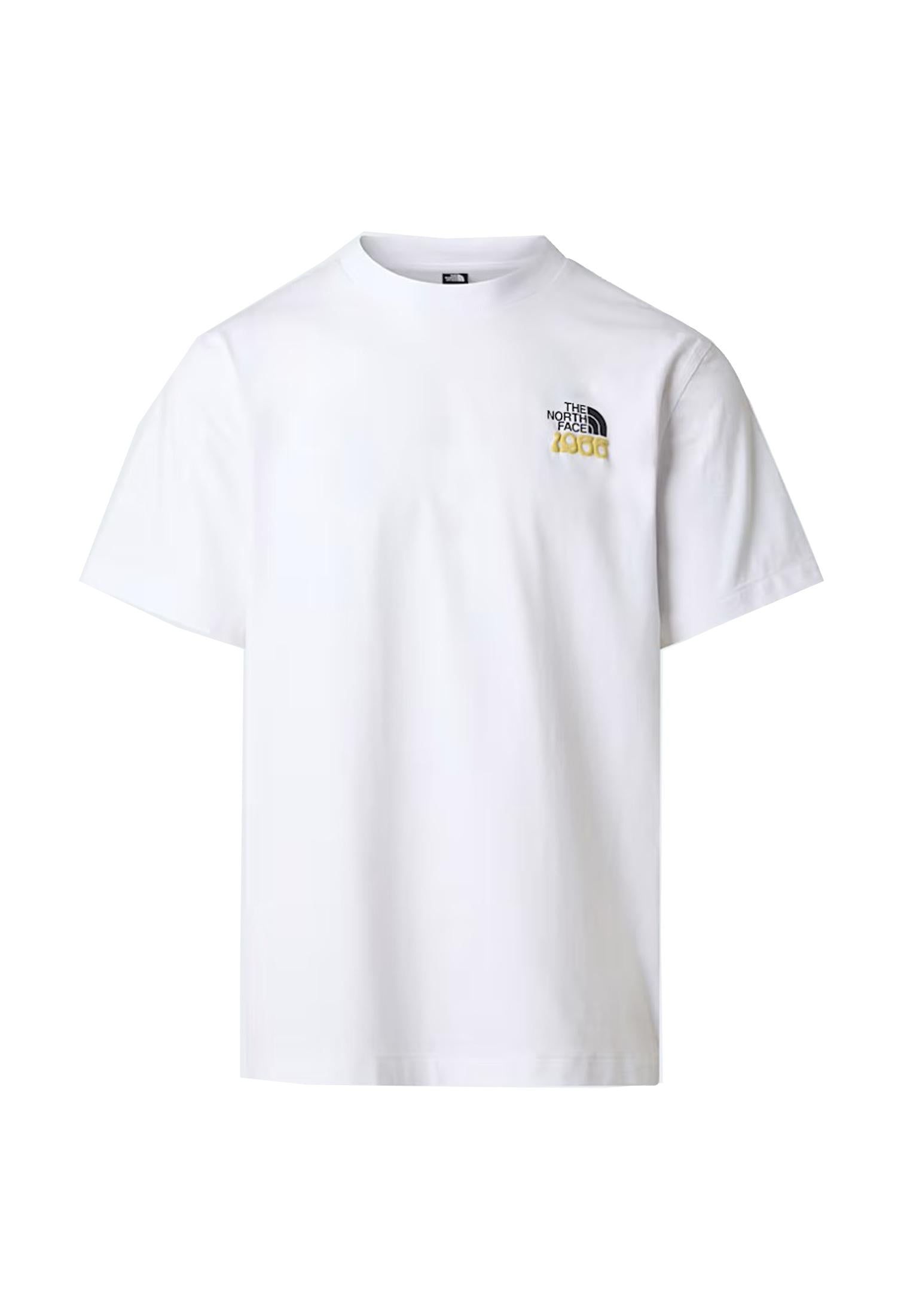 T-shirt girocollo cotone bianca 1966 TNF The North Face P26 NF0A8GQUFN41 NFFN4NFFN4 THE NORTH FACE 