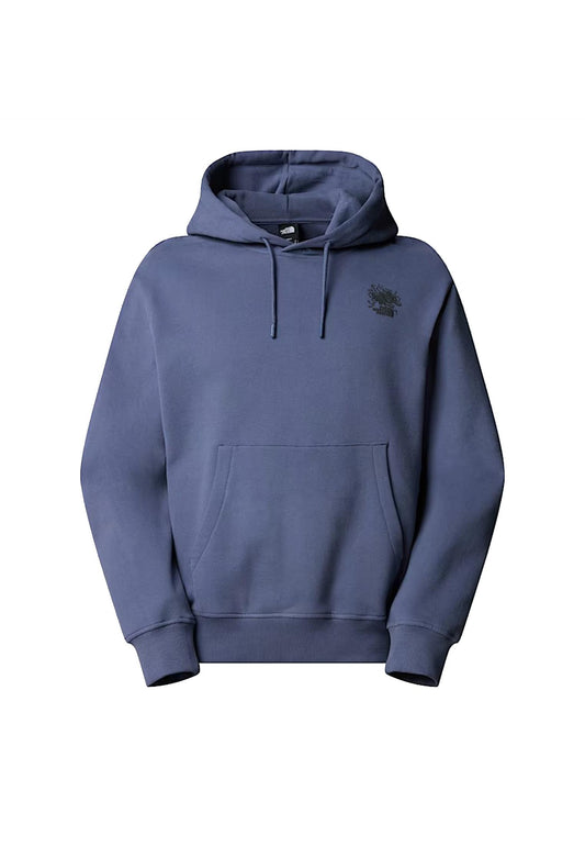 Felpa con cappuccio blu Powder Days Relaxed The North Face A25 NF0A8E4GBTR1 NFBTRNFBTR THE NORTH FACE 
