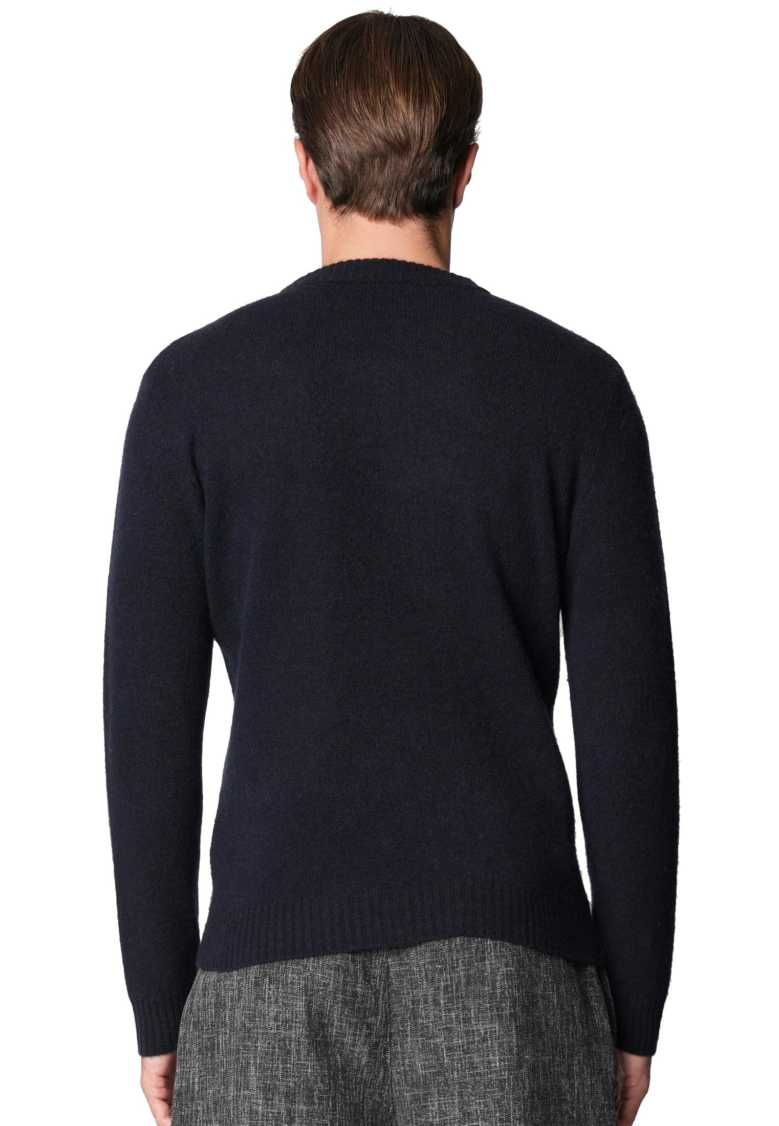 Maglione girocollo blu scuro cashmere Teddy 7 Bellwood A25 0325K7401 000015000015 BELLWOOD 