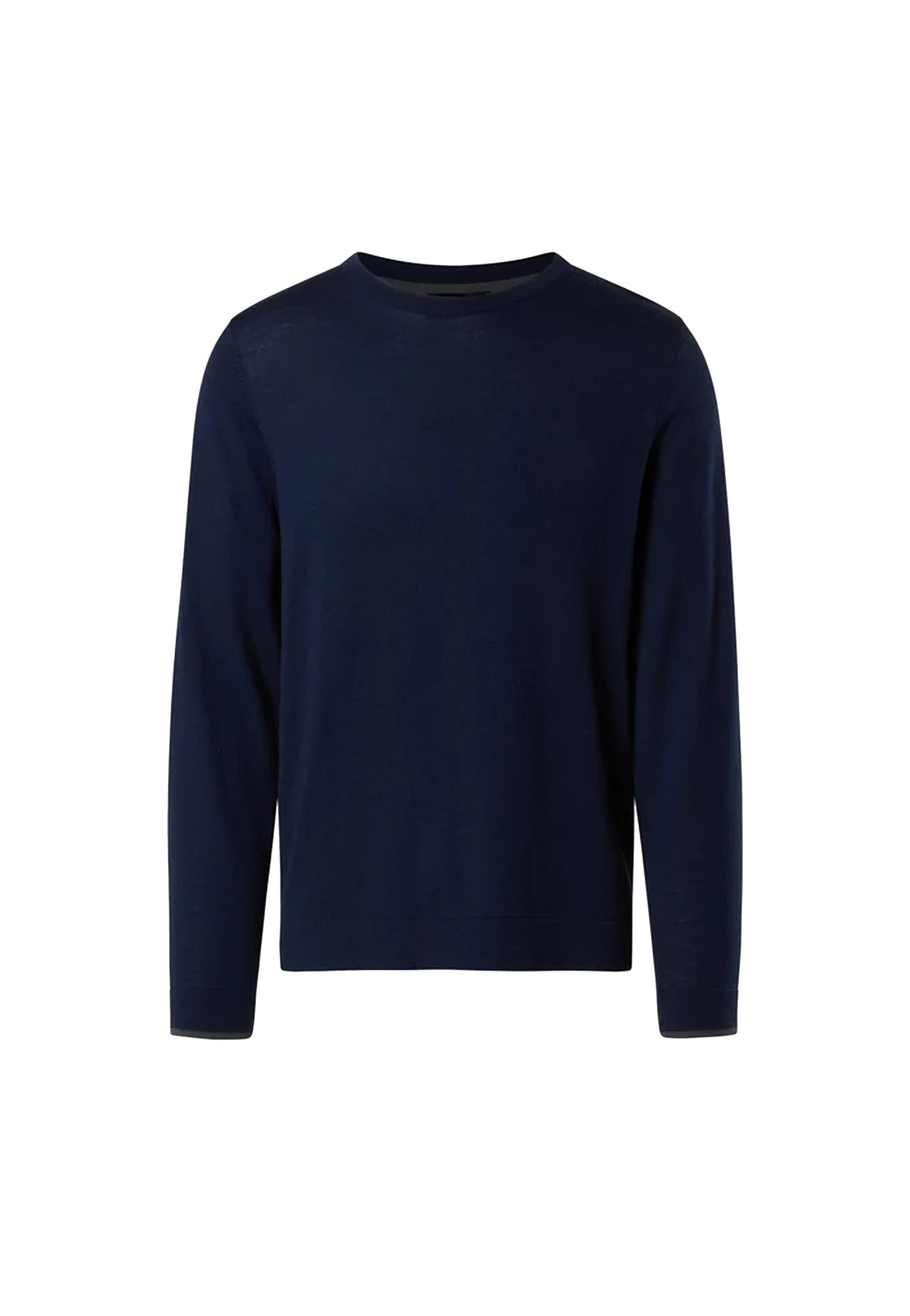 Maglione girocollo blu lana North Sails A25 699218 08020802 NORTH SAILS 