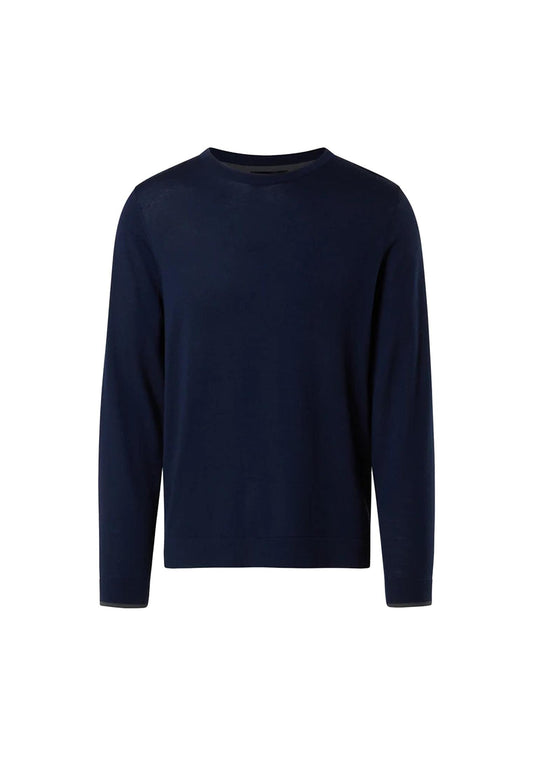 Maglione girocollo blu lana North Sails A25 699218 08020802 NORTH SAILS 