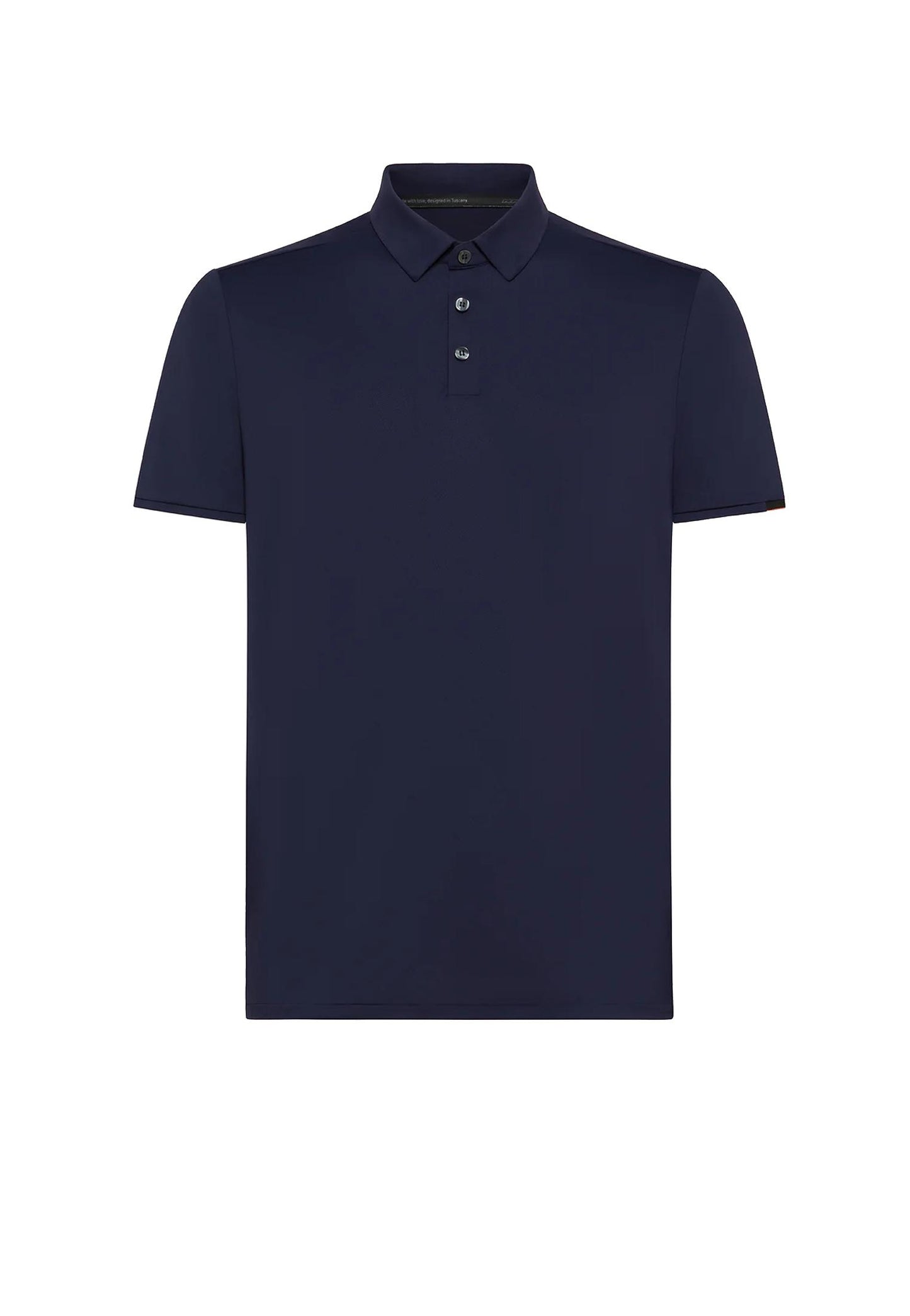 Polo mezza manica blu elasticizzata traspirante Oxford Logo RRD P26 26217 6161 RRD 