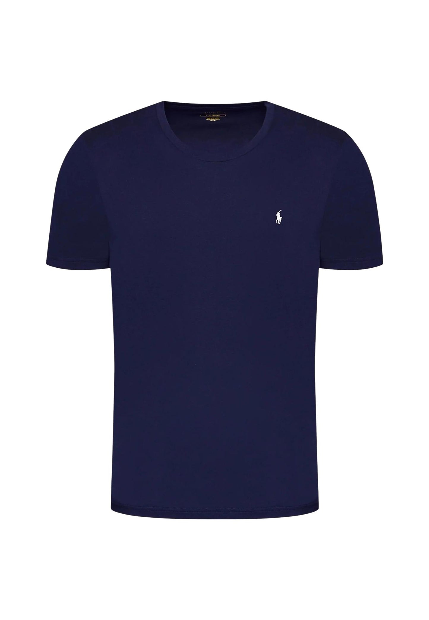 T-shirt girocollo cotone blu Polo Ralph Lauren P26 714844756007 CRUISE NAVY / WHITE PP POLO RALPH LAUREN 