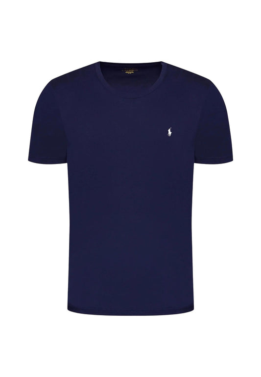 T-shirt girocollo cotone blu Polo Ralph Lauren P26 714844756007 CRUISE NAVY / WHITE PP POLO RALPH LAUREN 