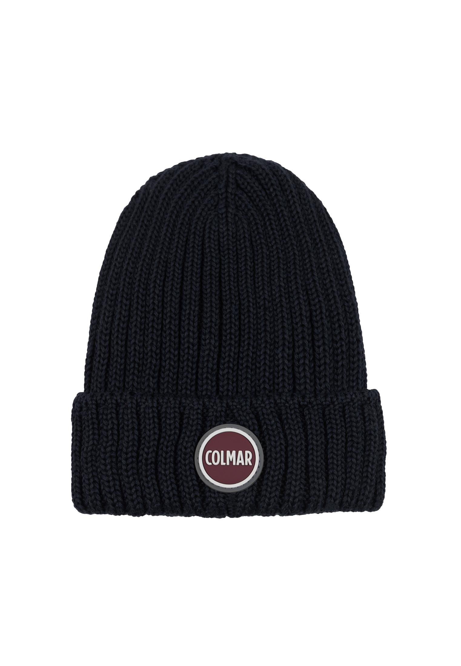 Berretto a coste con risvolto unisex blu Colmar A25 5096N 2YB68 COLMAR ORIGINALS 