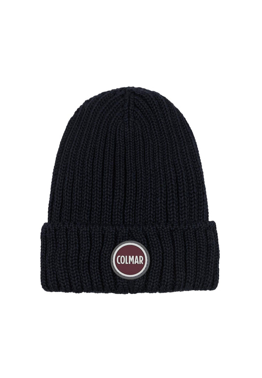 Berretto a coste con risvolto unisex blu Colmar A25 5096N 2YB68 COLMAR ORIGINALS 