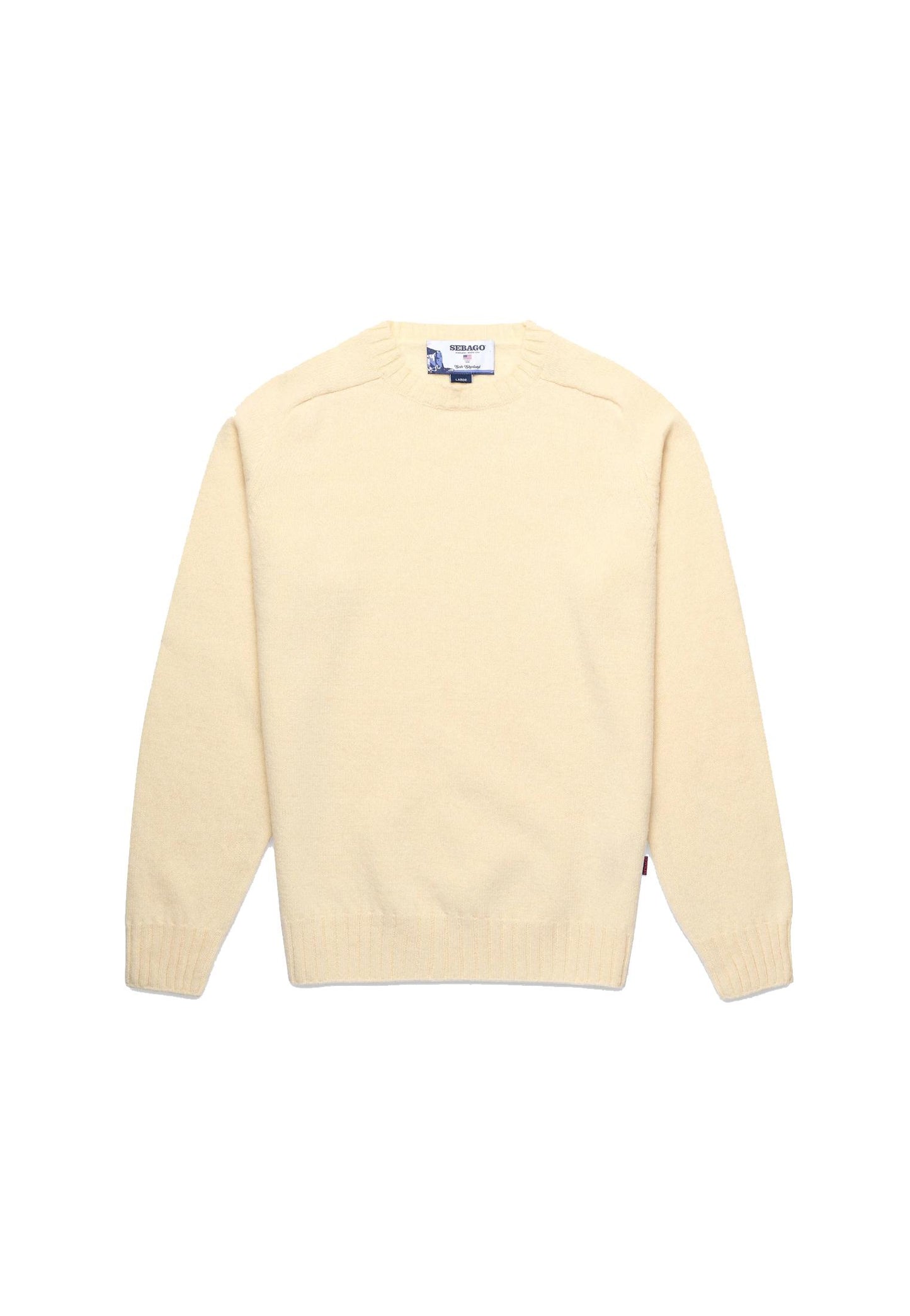 Maglione girocollo beige lana Gilead Sebago A25 74113NW 602602 SEBAGO 