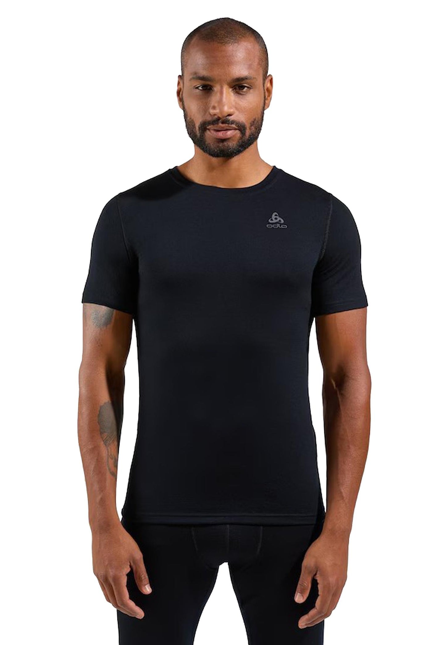 T-shirt girocollo nera maniche corte termica sci snow Odlo A25 111702 1500015000 ODLO 