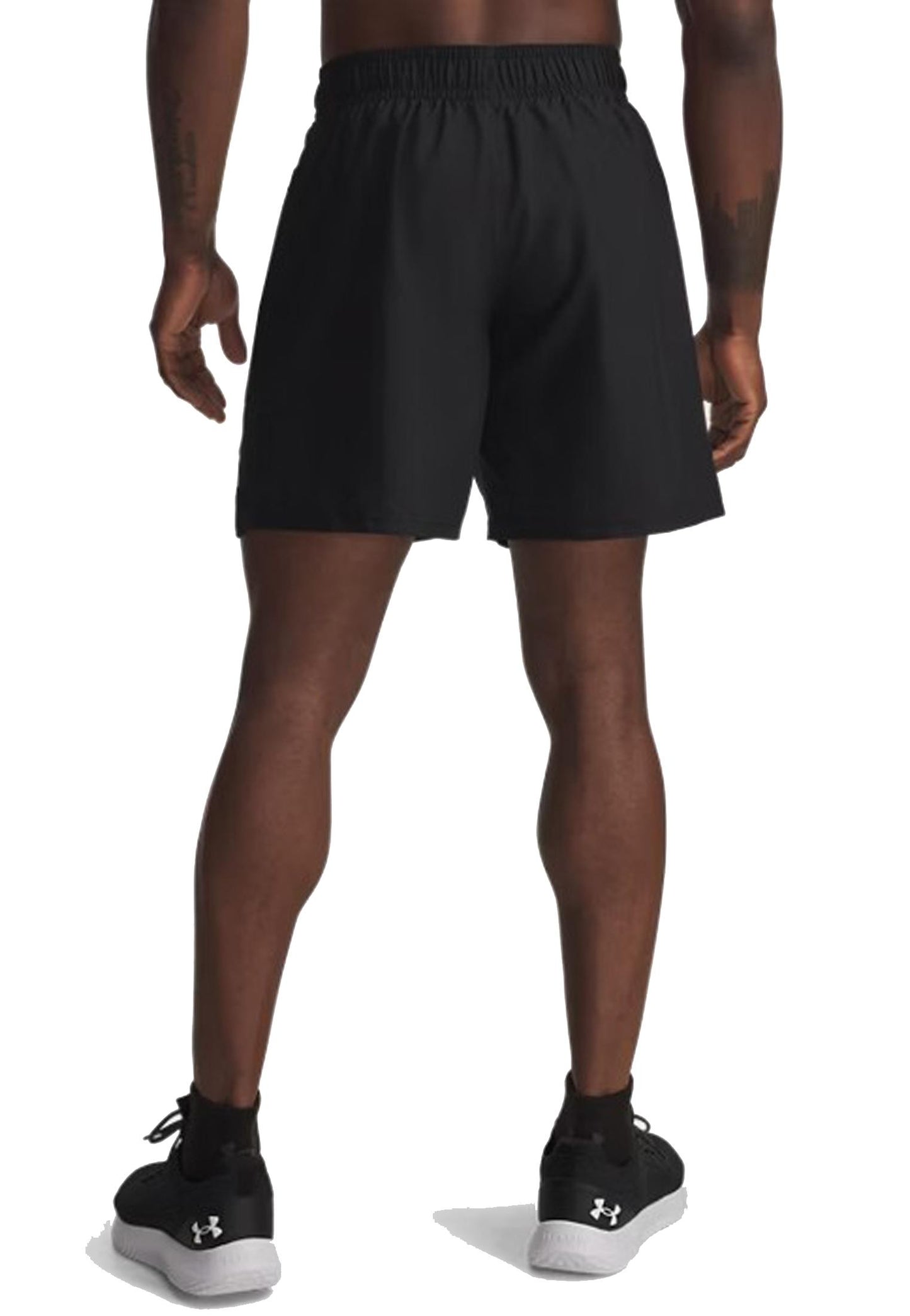 Pantaloncini shorts neri Woven Tech allenamento Under Armour A25 77-1383356 00080008 UNDER ARMOUR 